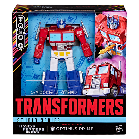 Transformers Studio Series MTMTE Collection The Transformers: The Movie Leader Class Optimus Prime