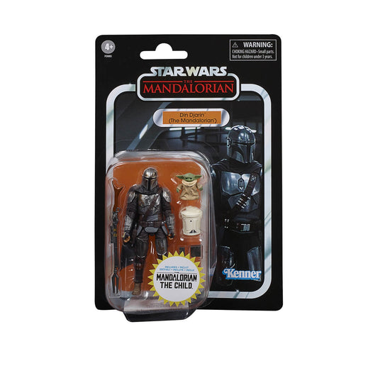 Star Wars The Vintage Collection 3.75" Din Djarin (The Mandalorian) and The Child