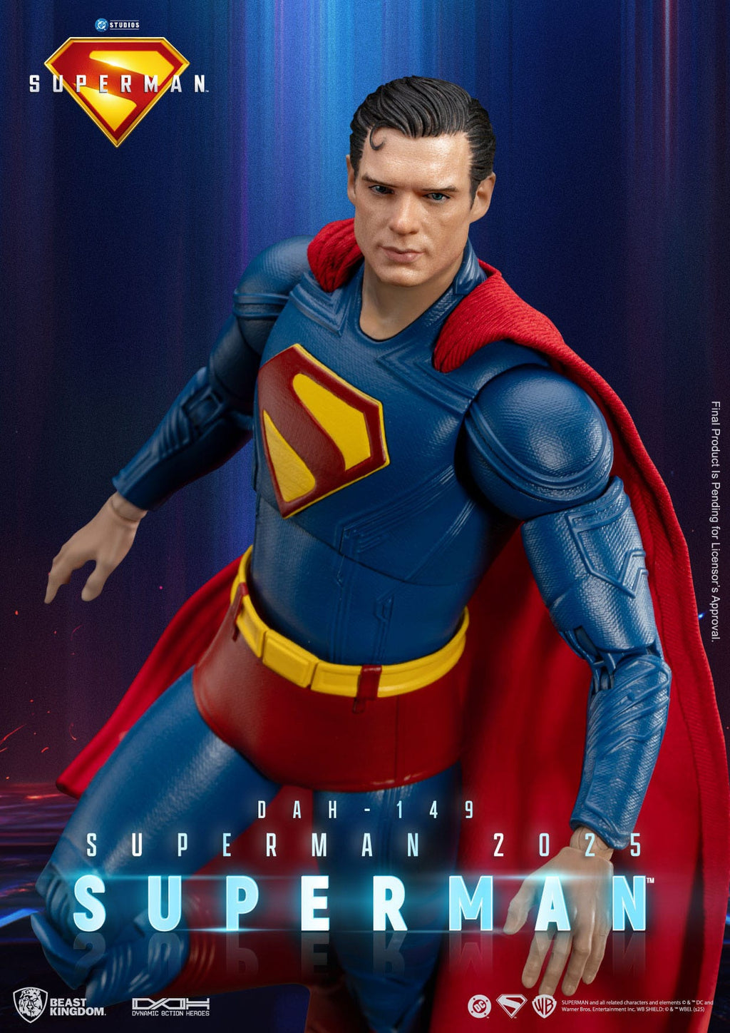 Beast Kingdom Superman & Krypto - Superman (2025) - Dynamic 8ction Heroes