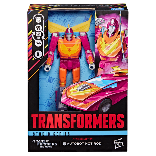 Transformers Studio Series MTMTE Collection The Transformers: The Movie Voyager Class Autobot Hot Rod