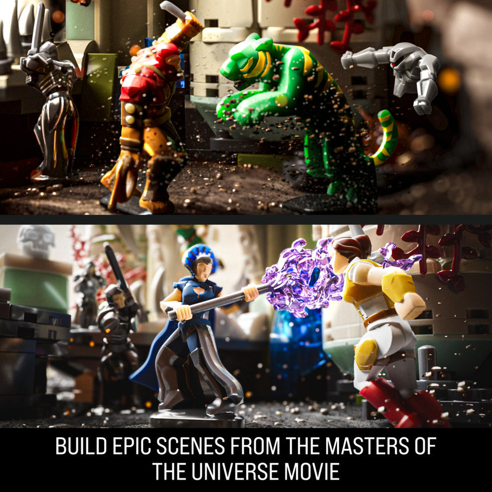 Mattel Brick Shop Master of the Universe Battle of Castle Grayskull