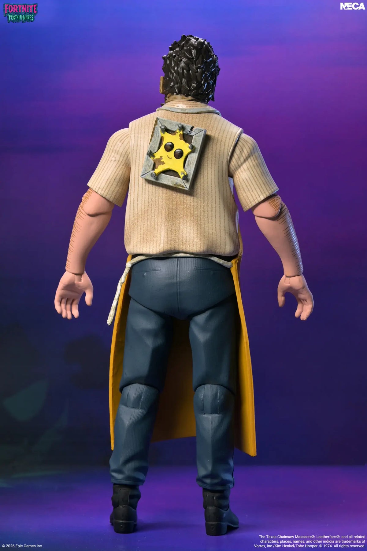NECA Fortnite X Texas Chainsaw Massacre – Fortnitemares Leatherface 7″ Scale Action Figure