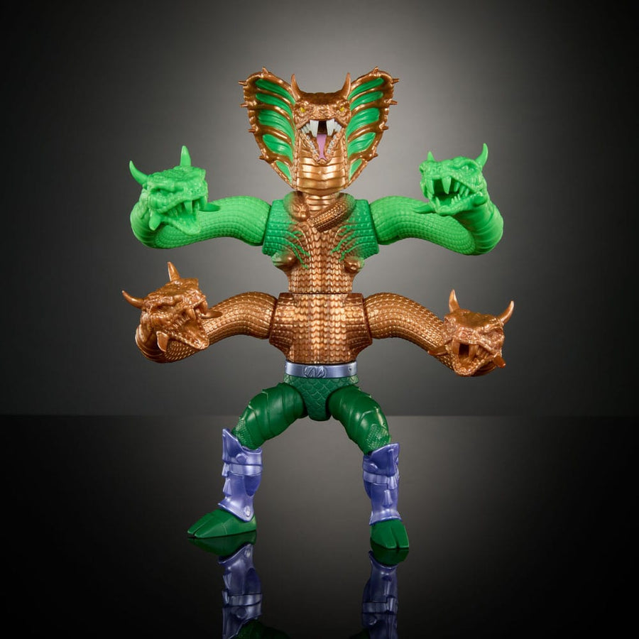 MOTU x TMNT: Turtles of Grayskull Deluxe Action Figure King Hiss