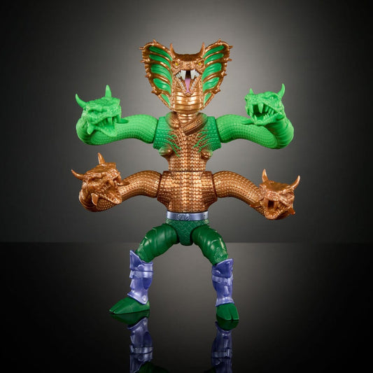 MOTU x TMNT: Turtles of Grayskull Deluxe Action Figure King Hiss