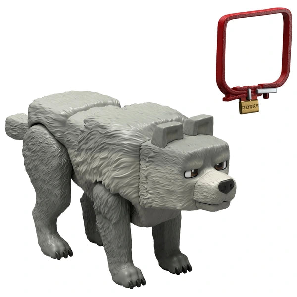 Minecraft Movie Action Figure Dennis the Wolf