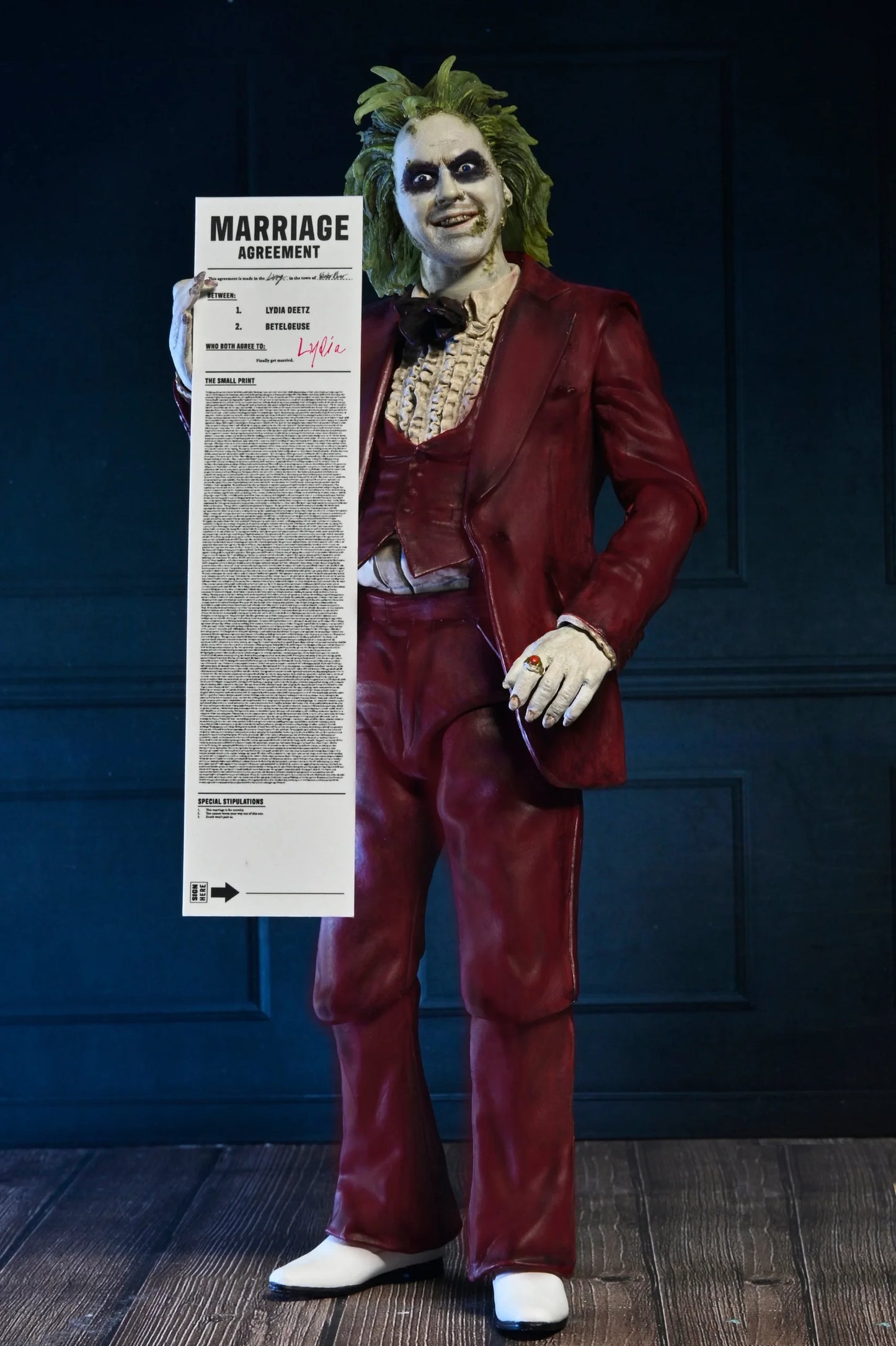 NECA Beetlejuice Beetlejuice – Wedding Tuxedo Beetlejuice