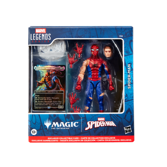 Marvel Legends Series Magic: The Gathering Battle-Damaged Spider-Man