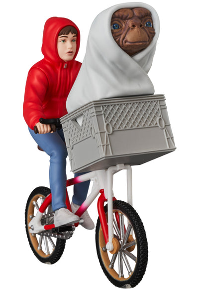 E.T. the Extra-Terrestrial Medicom Toy UDF E.T. & Elliott with Bicycle