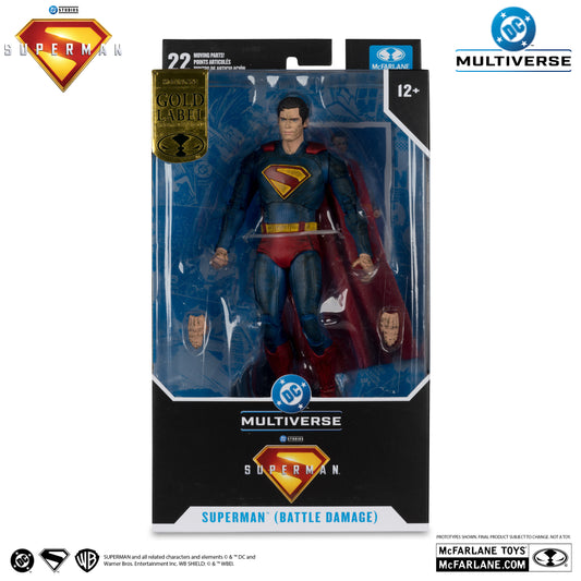 Superman Battle Damage (Superman Movie) Gold Label (Import)