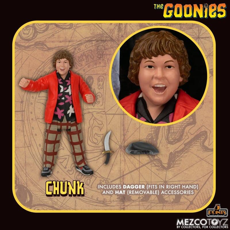 The Goonies 5 Points 3.75 Inch Deluxe Action Figure - Chunk