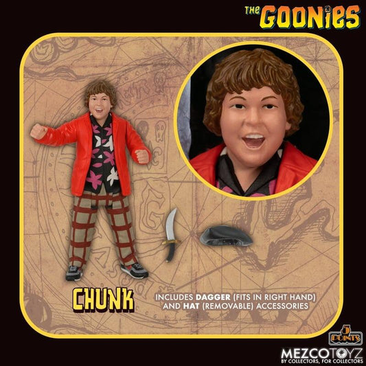 The Goonies 5 Points 3.75 Inch Deluxe Action Figure - Chunk