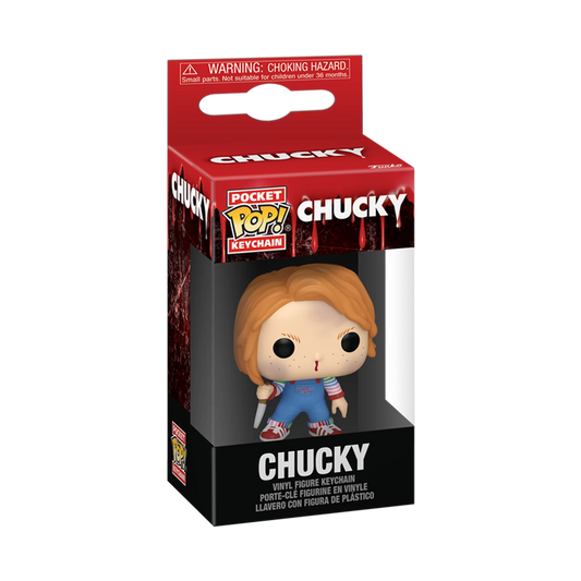 Chucky With Knife Funko Pop Vinyl Keychain