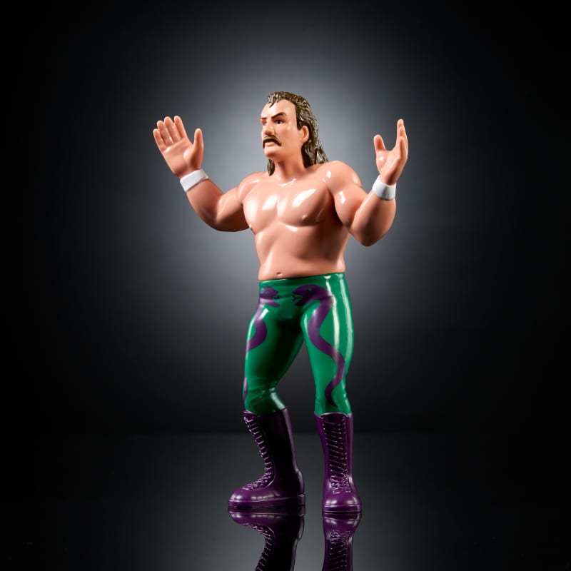 LJN WWE Superstars Jake “The Snake” Roberts Action Figure (Black Card Chase Variant)