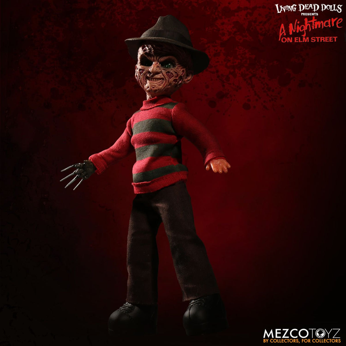 MEZCO Living Dead Dolls A Nightmare on Elm Street – Freddy Krueger With Sound