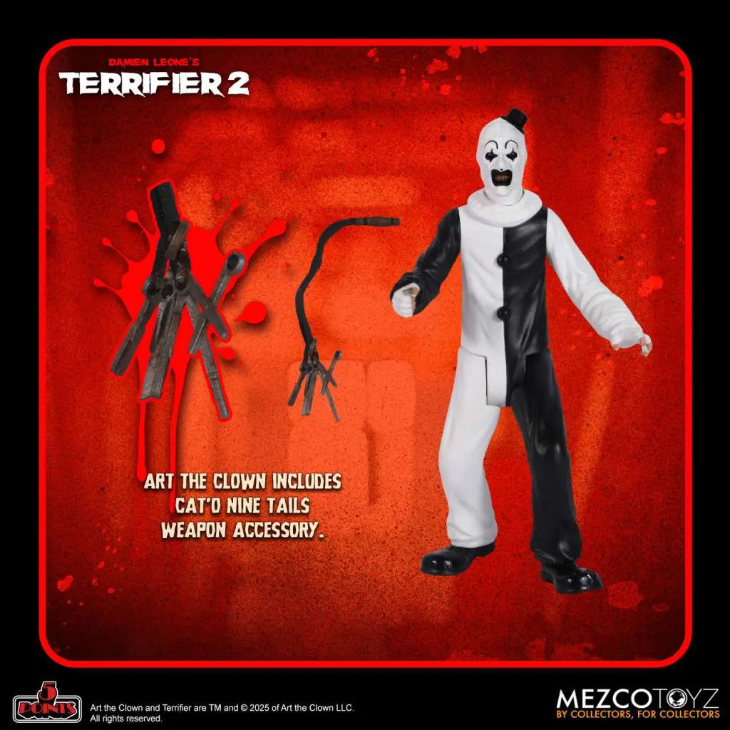 MEZCO Terrifier 2 – 5 Point Action Figures 2 Pack