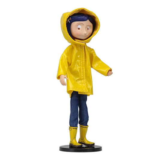 NECA Coraline in Rain Coat 7 Inch Bendy Fashion Doll