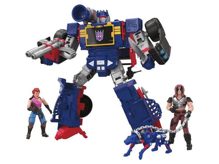 Transformers X GI JOE Crossover Soundwave Thunder Machine