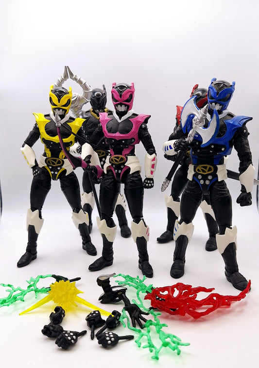 Power Rangers Lightning Collection - In Space - Psycho Rangers