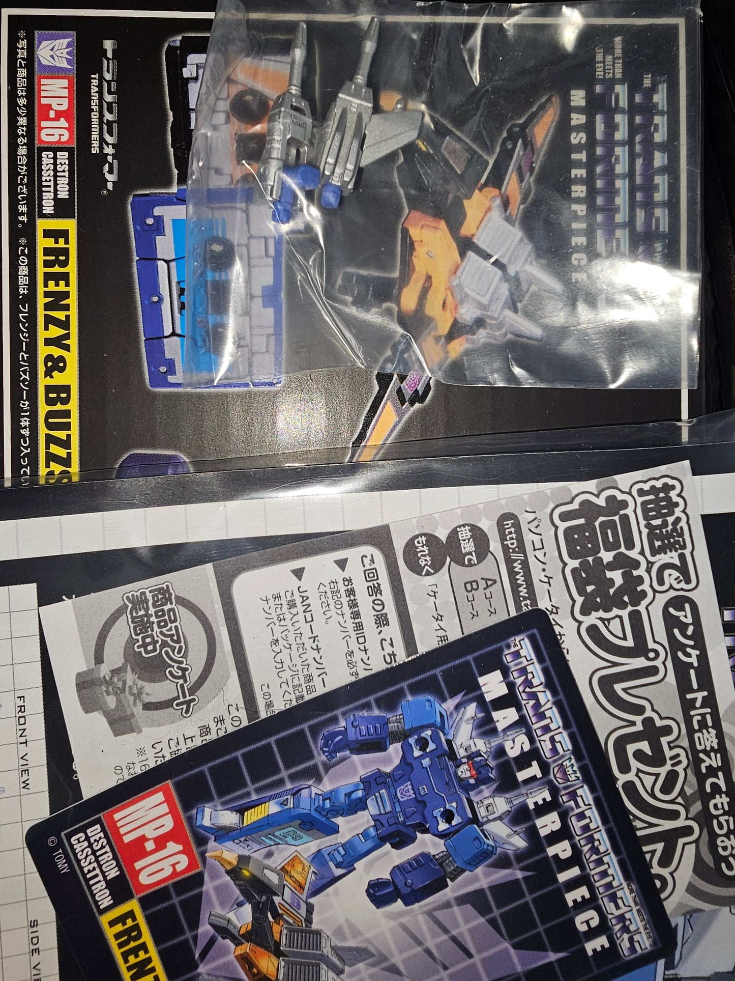 Transformers Masterpiece Frenzy & Buzzsaw (Genuine) See description