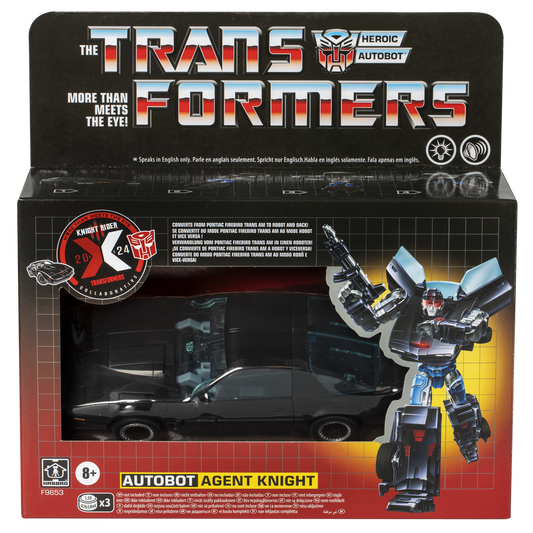 Transformers Collaborative Knight Rider x Transformers Autobot Agent Knight
