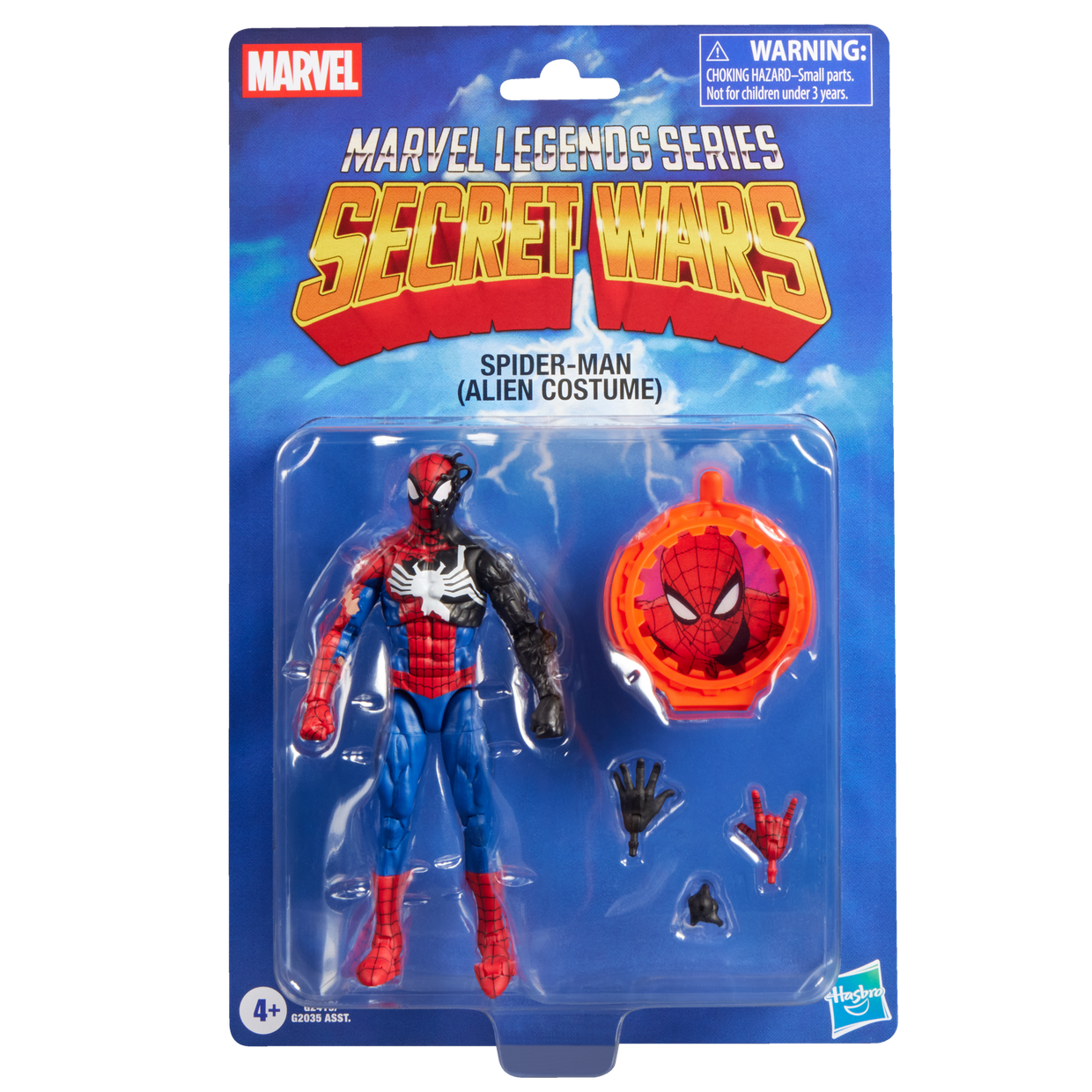 Marvel Legends Series Secret Wars Spider-Man (Alien Costume)