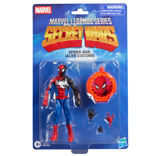 Marvel Legends Series Secret Wars Spider-Man (Alien Costume)