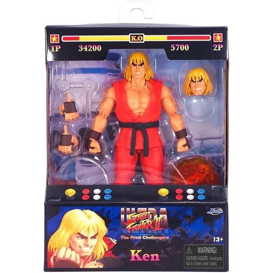 Ultra Street Fighter II 6 Inch Action Figure Wave 2 - Ken Masters