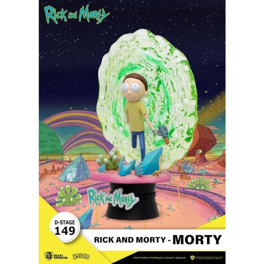 Rick and Morty - Morty D-Stage 6" PVC Diorama Statue