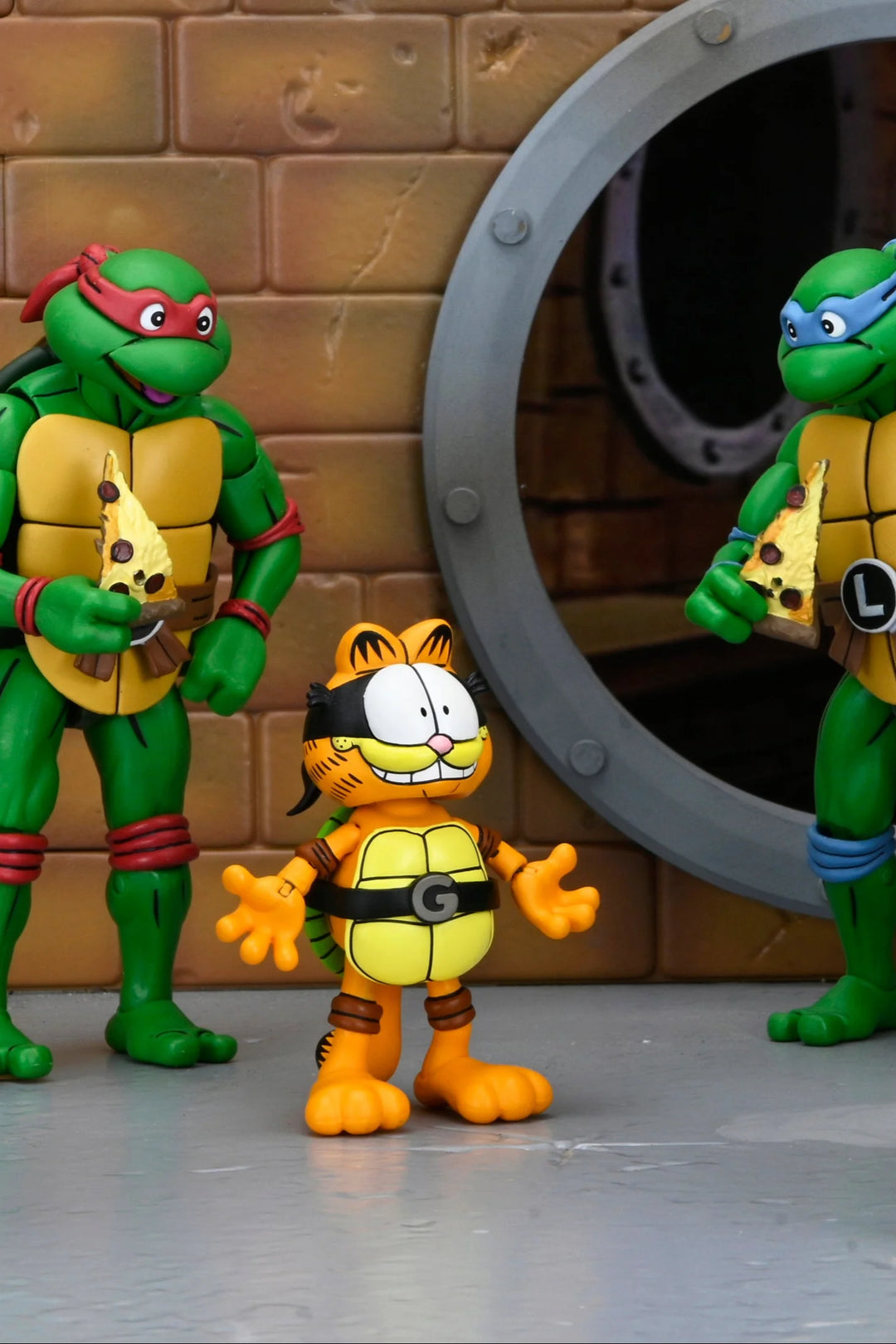Teenage Mutant Ninja Turtles (Archie Comics) x Garfield - Ultimate Garfello & Odie