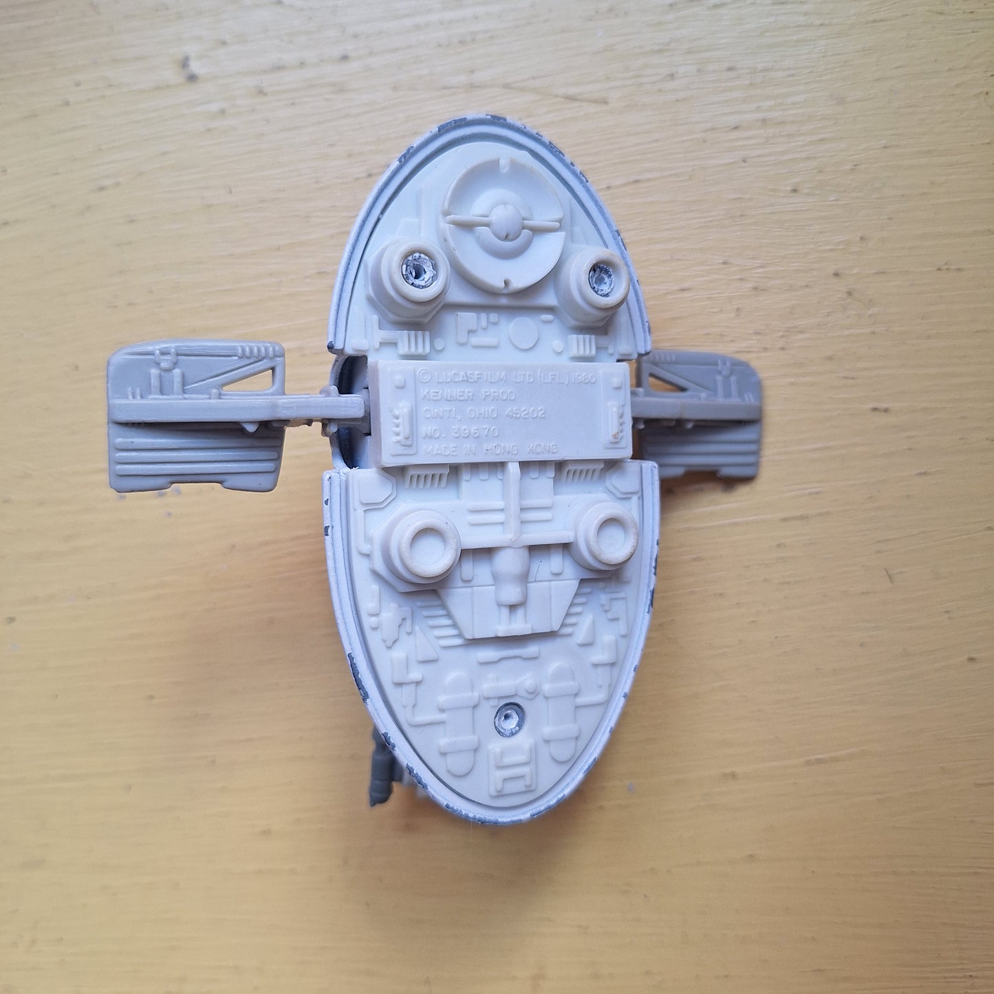 Star Wars Vintage 1980 Slave 1 DIE CAST Ship Kenner Original ESB Boba Fett