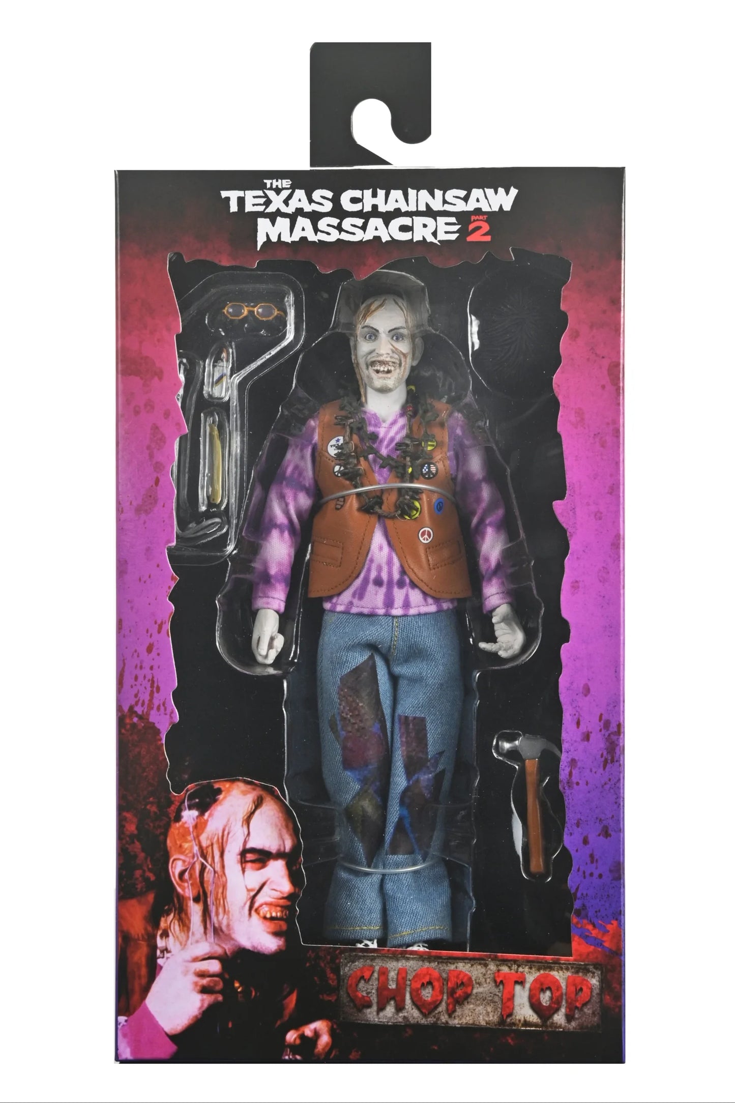 NECA The Texas Chainsaw Massacre 2 – Chop Top 8″ Scale Clothed Action Figure