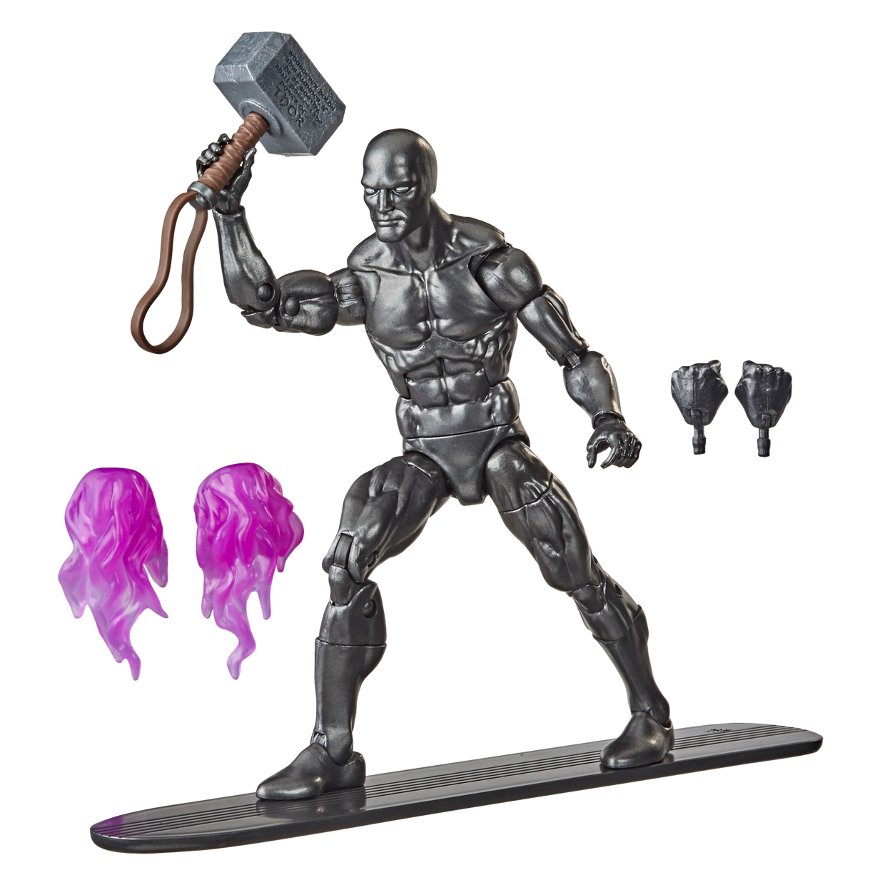 Marvel Legends Series Silver Surfer With Mjolnir