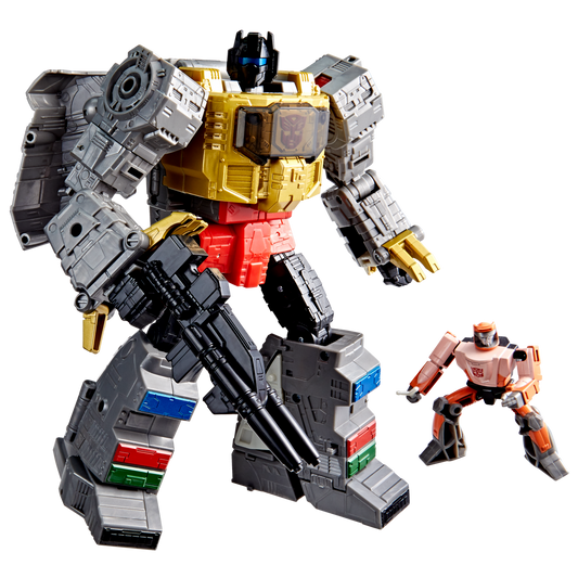 Transformers Studio Series: The Movie Dinobot Grimlock and Autobot Wheelie