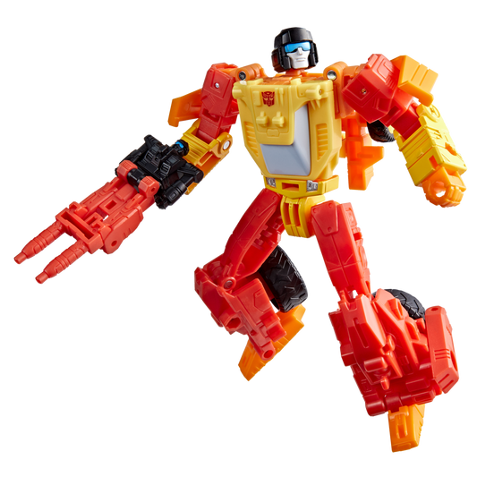 Transformers Age of the Primes Deluxe Class Targetmaster Sureshot