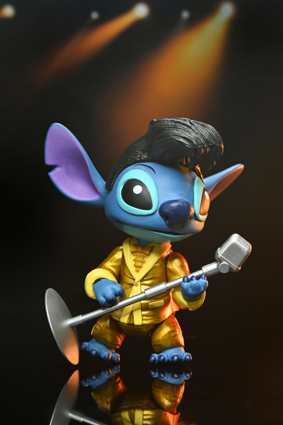 NECA Disney Lilo & Stitch Gold Suit Elvis Stitch