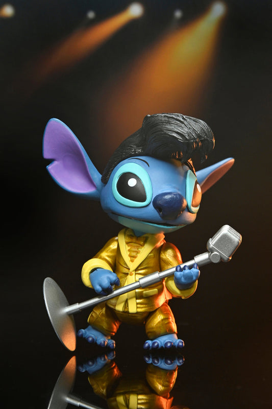 NECA Disney Lilo & Stitch Gold Suit Elvis Stitch