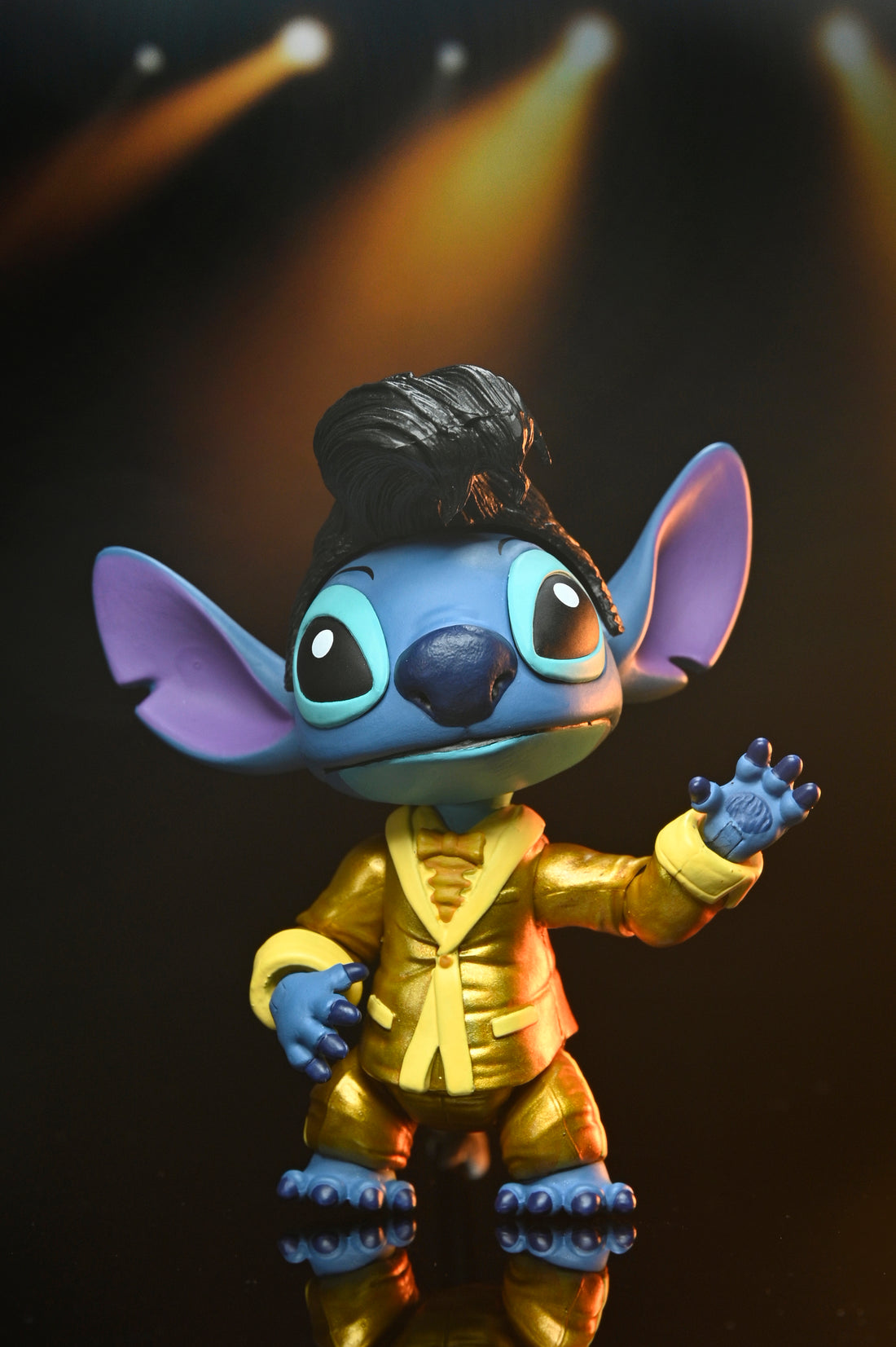 NECA Disney Lilo & Stitch Gold Suit Elvis Stitch