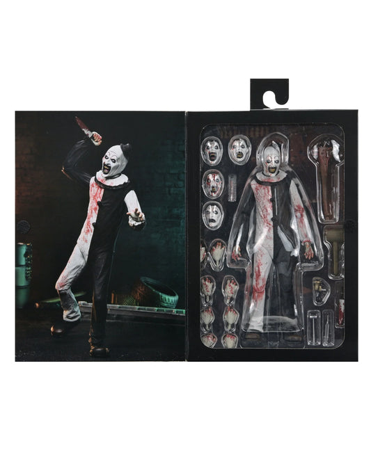 NECA Terrifier 2 – Art the Clown Ultimate 7″ Scale Action Figure (Blood Splattered)