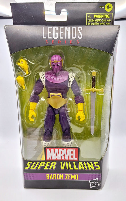 Marvel Legends Super Villains Baron Zemo