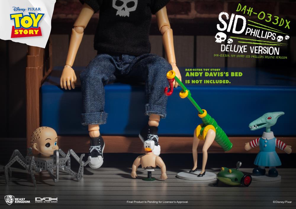 Toy Story Sid Phillips Dynamic 8-Ction Heroes Deluxe Action Figure