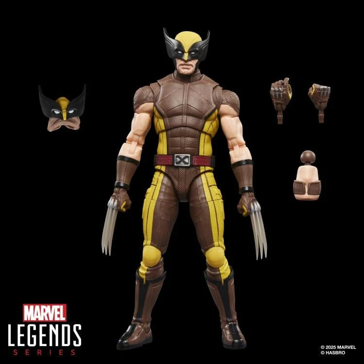 Marvel Legends Series Action Figure Wolverine (Brown Suit)