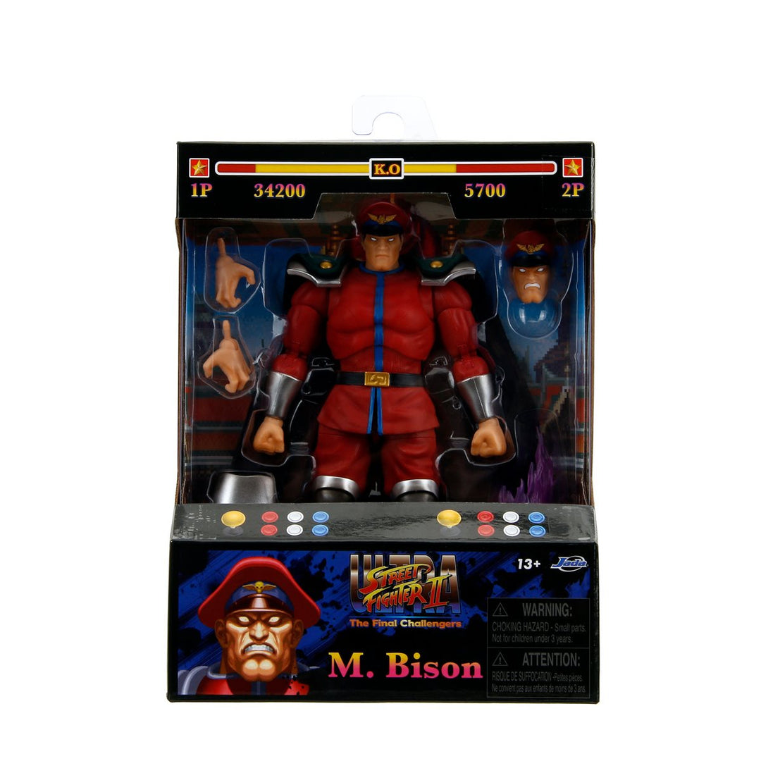 Ultra Street Fighter II 6 Inch Action Figure Wave 2 - M. Bison