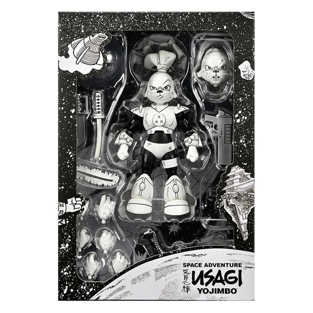 NECA TMNT Usagi Yojimbo Space Black / White Figure