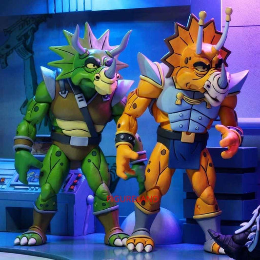 NECA TMNT Cartoon Captain Zarax and Zork Action Figure 2-Pack