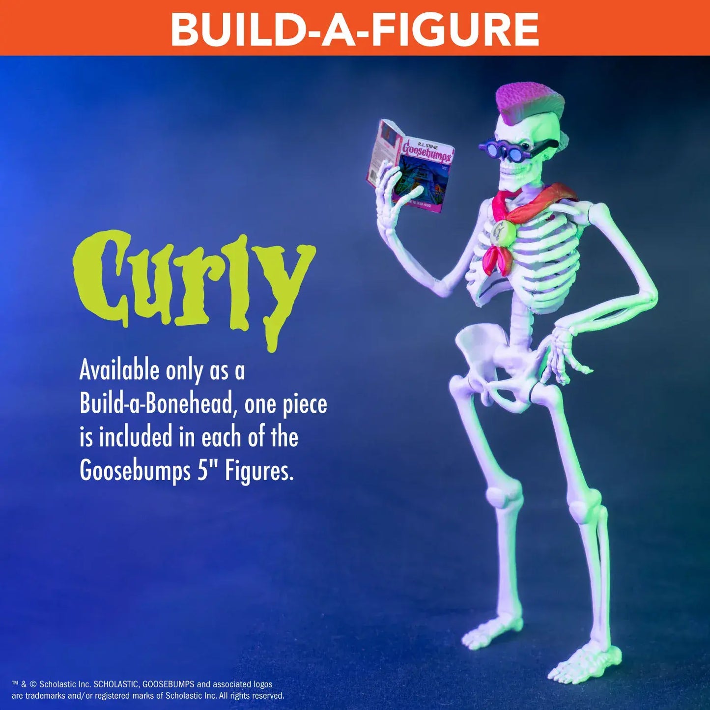 Pre-order May 2025 Trick or Treat Studios Goosebumps Slappy 5" Action Figure Build a Figure