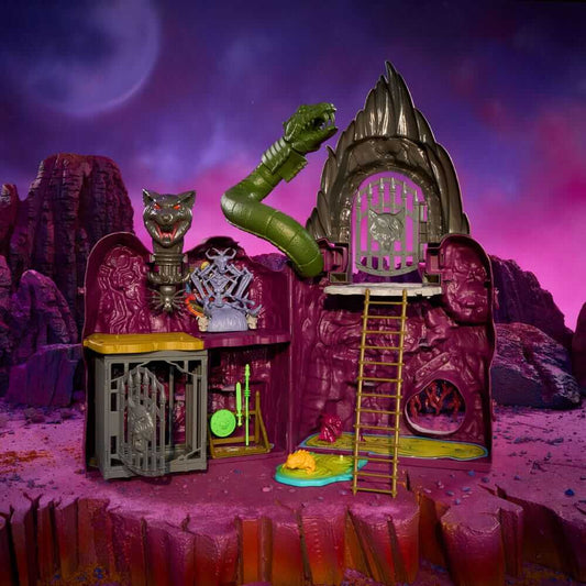 Pre-order August 2023 Masters of the Universe Snake Mountain Playset