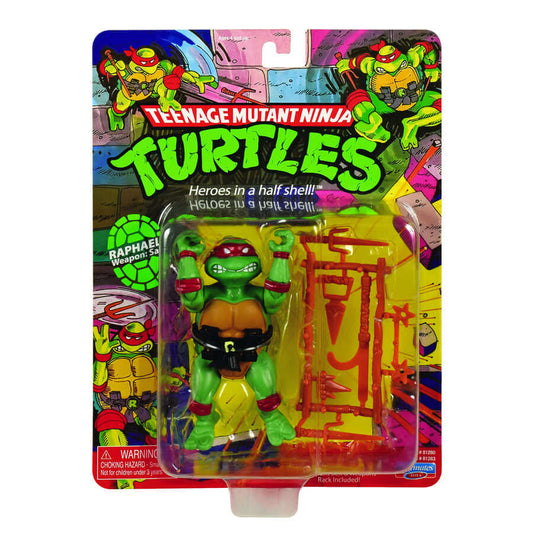 TEENAGE MUTANT NINJA TURTLES CLASSIC BASIC ACTION FIGURES
Raphael