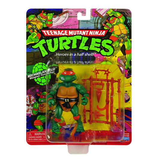 TEENAGE MUTANT NINJA TURTLES CLASSIC BASIC ACTION FIGURES
Michaelangelo