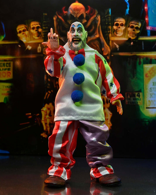 House of 1000 Corpses – 20th Anniversary

8” Clothed Action Figure – Captain Spaulding