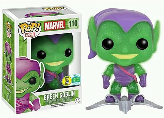 Green Goblin Funko Pop Vinyl 110 Glow in The Dark Glitter Marvel 2016